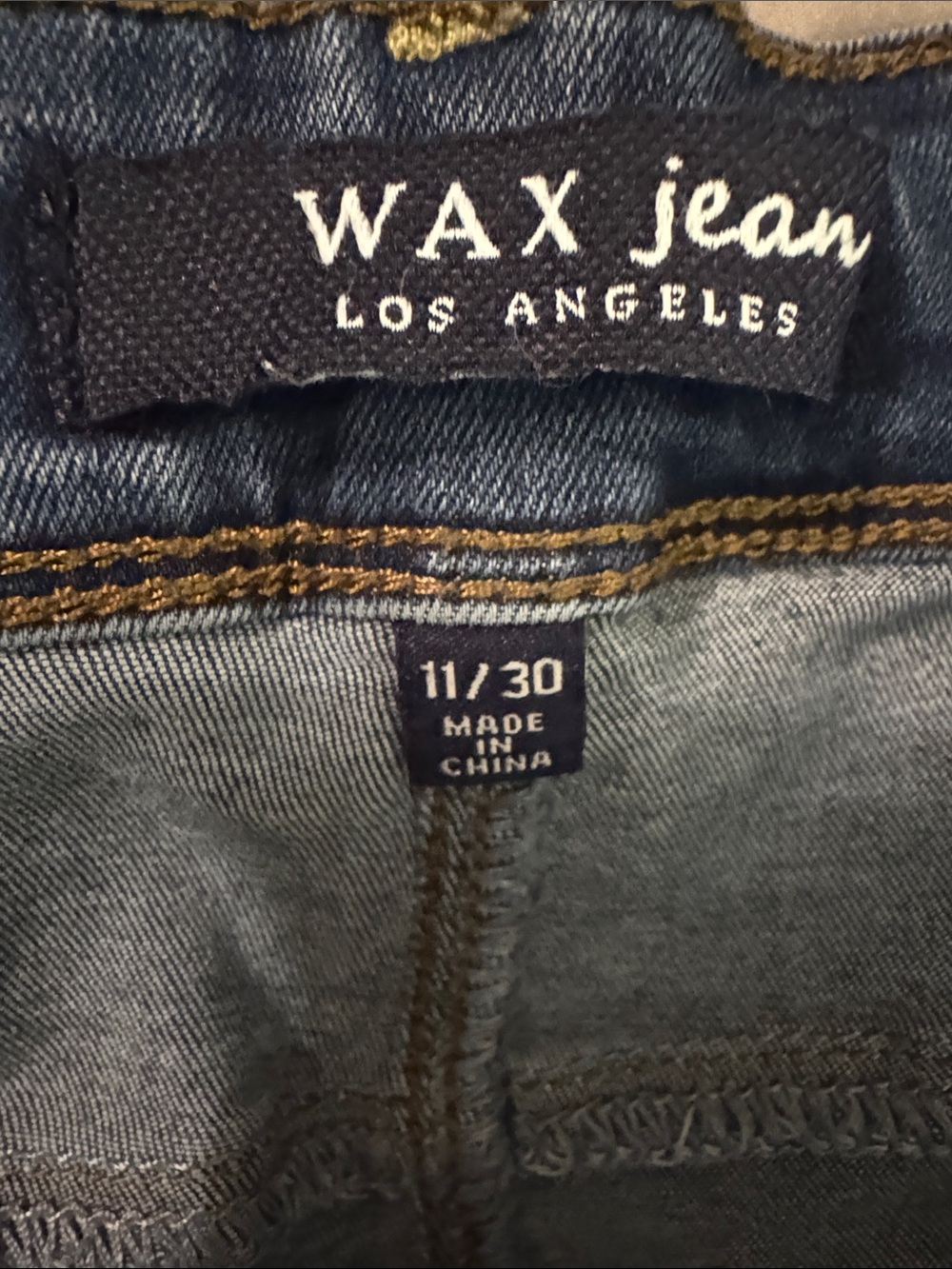 Wax Jean Indigo Fade Skinny Jeans - Picture 4 of 6